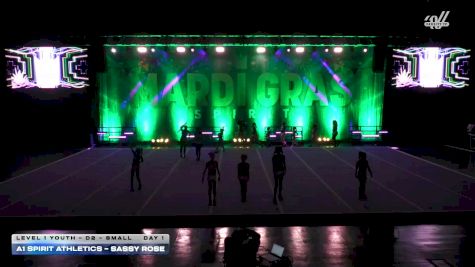 A1 Spirit Athletics - Sassy Rose [2026 L1 Youth - D2 - Small Day 1] 2026 Mardi Gras Grand Nationals