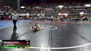 Cons. Round 5 - Cheyenne D`Aigneau, Billings Senior Girls vs Lili Schubarth, Simms Girls