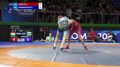 46 kg Qualif. - Kornelia Laszlo, Hungary vs Aysel Mammadzada, Azerbaijan