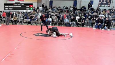 138 lbs Consolation - Mariam Aleksanyan, Salem vs Jade Fray, Stoughton