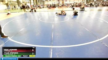 115 lbs Rd# 8- 12:30pm Saturday Final Pool - Tyler Stephens, Maryland Gold vs Issac Leonard, Scorpions