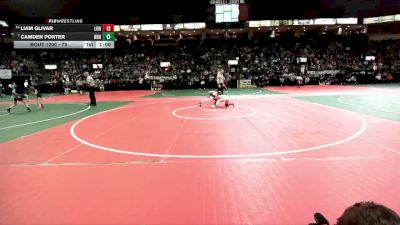 75 lbs Champ. Round 2 - Camden Porter, NBHA vs Liam Glivar, LONA