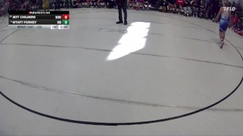 123 lbs Champ. Round 1 - Jett Childers, Nebraska Elite Wrestling Club vs Wyatt Forney, Nebraska