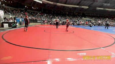 58 lbs Consi Of 16 #2 - Haze Dunkin, Nebraska Boyz vs Kasyn Smith, The Best Wrestler