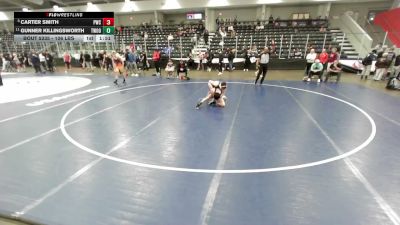 106 lbs Quarters - Carter Smith, Perrysburg Wrestling Club vs Gunner Killingsworth, Threestyle Wrestling Of Oklahoma