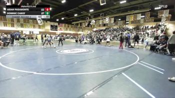 120 lbs Champ. Round 2 - Aidan Pasamonte, La Costa Canyon vs Dominic Cabot, Aptos