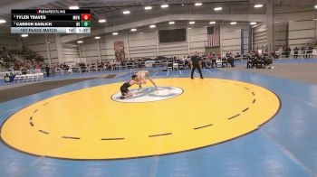 6 - 150 lbs 1st Place Match - Carson Easlick, Westfield vs Tyler Traves, Mountain View