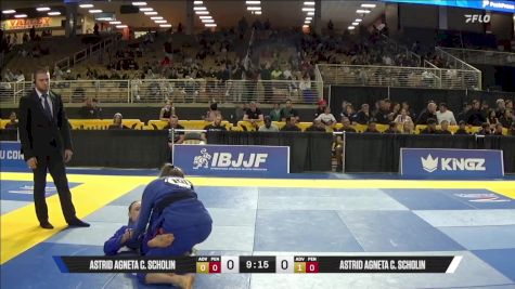 Emilia Nastazja Pakulski vs Astrid Agneta C. Scholin 2025 Pan Jiu Jitsu IBJJF Championship