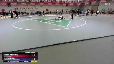 145 A Champ. Round 1 - Emily Medford, UNATTACHED vs Esther Han, University Of Providence