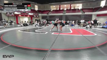 190 lbs Semifinal - Emma Rose Best, Choctaw HS Girls vs Raeghan Rogers, Collinsville HS Girls
