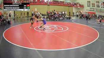 138 lbs Champ. Round 1 - Mason Bartenstein, Bend vs Kingston Meadors, Newberg
