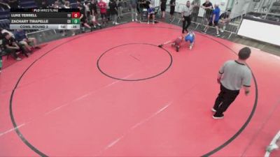 106 lbs Cons. Round 2 - Zachary Tirapelle, Clovis High vs Luke Terrell, Yucca Valley