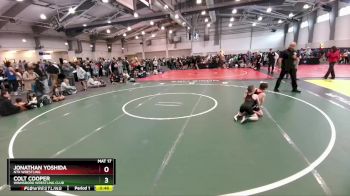 55 lbs Cons. Round 1 - Jonathan Yoshida, NTX Wrestling vs Colt Cooper, Winnsboro Wrestling Club