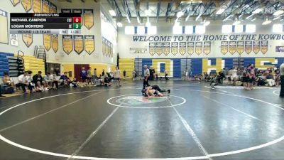113 lbs Round 1 (8 Team) - Michael Campion, Team First Strike WC vs Logan Montero, Eagle Empire