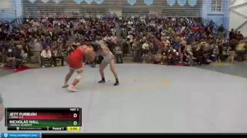 170 lbs Quarterfinal - Nicholas Hall, Caravel Academy vs Jett Furbush, Laurel H S