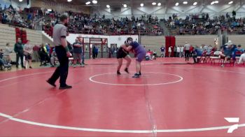 250 lbs Champ. Round 1 - Jaclyn Hillenburg, Bloomington South vs Dakota Carmer, Southport