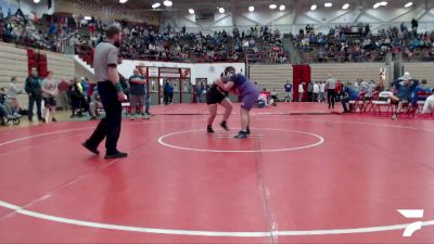 250 lbs Champ. Round 1 - Jaclyn Hillenburg, Bloomington South vs Dakota Carmer, Southport