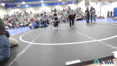 98-104 lbs Rr Rnd 4 - Paisley Perkins, Caney Valley Wrestling vs Aaliyah Coombes, Wyandotte Youth Wrestling