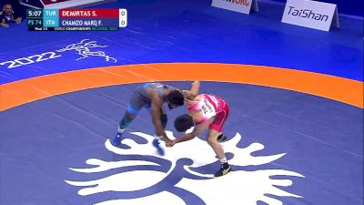 74 kg Final 3-5 - Soner Demirtas, Turkey vs Frank Chamizo Marquez, Italy