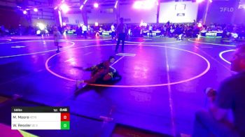 58 lbs Round Of 16 - Madden Moore, Keystone Kids WC vs Waylon Ressler, DC Elite