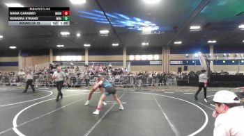 136 lbs Round Of 32 - Siana Carabeo, Mountain Lion WC vs Keimora Strand, Mira Mesa HS