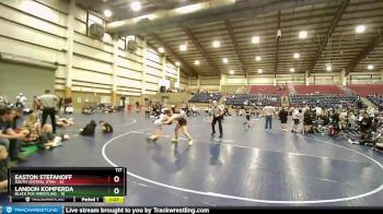 117 lbs Placement (16 Team) - Easton Stefanoff, South Central Utah vs Landon Komperda, Black Fox Wrestling