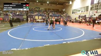 110 lbs Rr Rnd 2 - August Smalley, Stroud Youth Wrestling Club vs Riley Robb, IRONMEN Wrestling Club