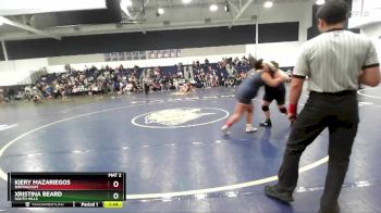 235 lbs Semifinal - Kiery Mazariegos, Birmingham vs Xristina Beard, South Hills