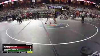 145 lbs Semifinal - Jennah Mustafa, Lake Wales vs Tasha Matkovich, Anclote