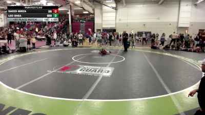 49 lbs 1st Place Match - Leo Shea, Minnesota vs Saeed Mirza, Edina Wrestling Association