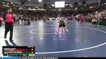 130 lbs Cons. Round 2 - Gracie Leslie, Collins-Maxwell vs Annaliese Arciniega, Osage