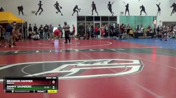 133 lbs Cons. Round 3 - Arlie Benson, Wabash vs Olli Karjalainen, Averett University