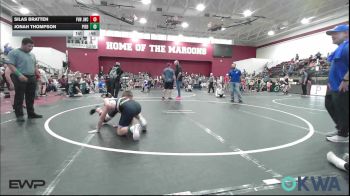 100-105 lbs Rr Rnd 1 - Silas Bratten, Jacket Wrestling Club vs Jonah Thompson, Piedmont