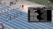 Youth Girls' 100m Hurdles, Semi-Finals 1 - Age 11