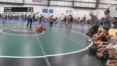 95 lbs Round 4 (6 Team) - TJ Little, BELIEVE TO ACHEIVE vs Kai Vera, GREAT NECK WRESTLING CLUB GOLD