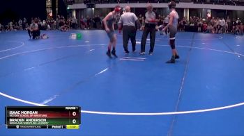 110 lbs Round 1 - Braden Anderson, Siouxland Wrestling Academy vs Isaac Morgan, Victory School Of Wrestling