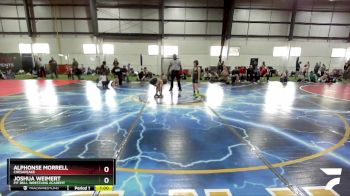 68-72 lbs Round 2 - Alphonse Morrell, Chesapeake vs Joshua Weimert, Pit Bull Wrestling Academy