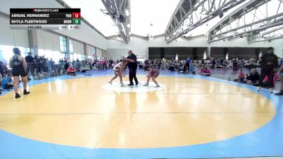140 lbs Rr Rnd 2 - Abigail Hernandez, Pride Girls vs Shyla Fleetwood, MGW Coral Cuties