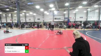 61 lbs Rr Rnd 2 - Bentley Newman, Illinois Valley YW vs Raiden Crook Hutsler, White River Jr. WC