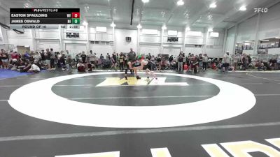 150 lbs Round Of 16 - Easton Spaulding, WV vs James Oswald, MI