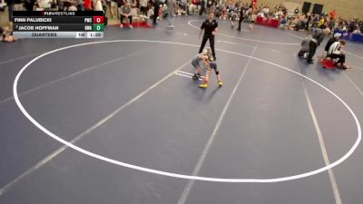6U - B Quarters - Finn Palubicki, Perham Wrestling Club vs Jacob Hoffman, Blaine Wrestling Association