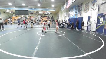 100 lbs Cons. Round 6 - Zoey Zuniga, Whittier vs Riley Rivera, Elsinore