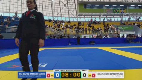 RENATA INGRID SOARES TAVARES vs ANA BEATRIZ MARTIN DE BARROS 2026 FPJJ Circuito Paulista GI Etapa 3