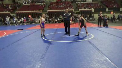 90 lbs Quarterfinal - Weston Block, Team Real Life vs Liam Pummel, Summit Wrestling Club