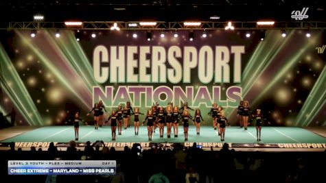 Cheer Extreme - Maryland - Miss Pearls [2026 L3 Youth - Flex - Medium Day 1] 2026 CHEERSPORT National All Star Cheerleading Championship