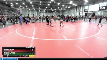 86 lbs Semifinal - Ryder Vanek, Montana vs Ryker Alba, All-Phase WC