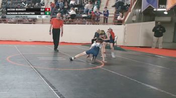 70_B lbs 3rd Place - Jacobi Burkett, Claysburg Kimmel vs Jackson Strittmatter, Holly Name
