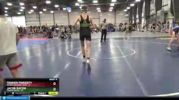 140 lbs Round 3 (6 Team) - Jacob Bacon, Minion Green vs Tanner Finnerty, NCWAY National Team