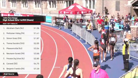 High School Girls' 4x100m Relay, Prelims 8
