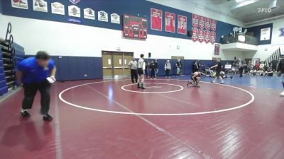 128 lbs Cons. Round 4 - Leo Artherton, Villa Park High School vs Zephyr Becerra, San Clemente HS